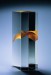 zlatá křídla, v 32 cm, přetavená optika, 1995 